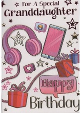 For A Special Granddaughter Happy Birthday